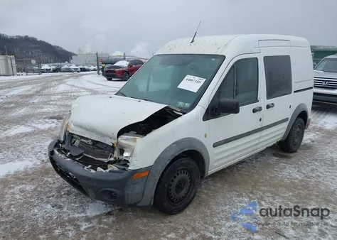 2013 Ford Transit Connect Xl from USA, damaged, VIN NM0LS6AN1DT154223